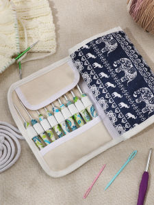 Looen TPR Gậy Mềm Khăn Vuông Golden Lace Gậy Móc 12 Chiếc Khăn Vuông Gậy Móc Dẻo Dai Bằng Vải Bọc Cho Đồ May Mặc Và Đồ Thủ Công