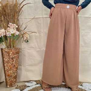 CELANA KULOT KANCING CRINKLE AIRFLOW PREMIUM MUAT JUMBO