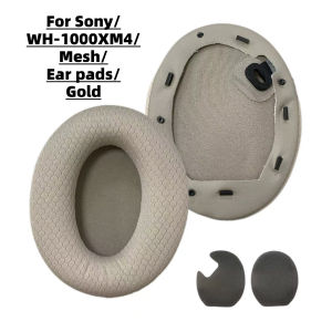 Miếng Đệm Tai Nghe Sony WH-1000XM4 Thay Thế Bằng Gel Làm Mát Chất Liệu Da Cừu Vải Lưới Thoáng Khí Kẹp Vào Đệm Đầu Tai Nghe.