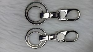 Minimalist Car Keychain with Brand Logo