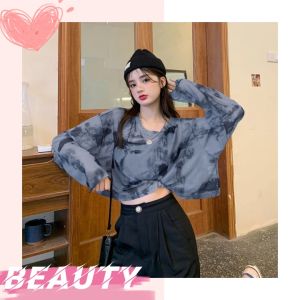 เสื้อแฟชั่นแขนยาว 2 สี สีพลาสติก สวมใส่สบาย คอกลม เที่ยวทะเล ราคาที่คุณค่า 2,000 ฿ ของ KDAShop ส่งไปยังคุณ