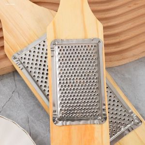 Manual Stainless Steel Grinding Board Japanese Style Potato Masher Garlic And Ginger Grinder Fruit Paste Maker Kitchen Tool