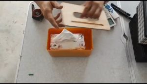 TRENY Creative Interior Products Wood Home & Living Storage Case Wooden Tissue Box Napkin Paper Boxes Cover Holder