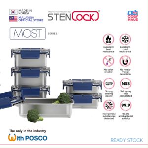 STENLOCK Korea Stainless Steel 304 Airtight Food Container Most Series