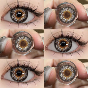 UYAAI | Kính Áp Tròng Màu UYAAI Màu Đen Tự Nhiên Xám Xanh Lá Cây Dùng Hàng Năm HEMA Beauty Eyes Combo Ống Kính Trang Điểm Cho Mỹ Phẩm Mắt