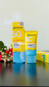 Kem Chống Nắng Garnier Super UV Cooling Watergel Sunscreen SPF50+ PA++++ Tươi Mát Da 30ml