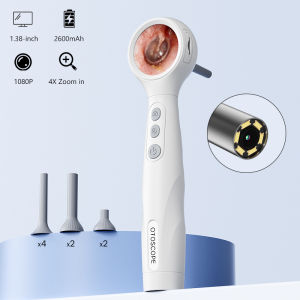 Visual Ear Otoscope Camera 1.38 Screen HD1080P Ideal Pocket Digital Ear Cleaning Endoscope 4.2mm Video Ear Cleaner with 6LEDs