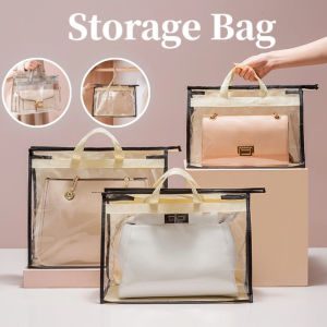 Dustproof Storage Bag Transparent Display Bag Waterproof Folding Storage Bag Household Storage Bag