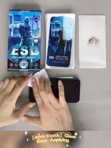 Anti Static Glass ESD iPhone 12/12 Pro/12 ProMax/13/13 Pro/13 ProMax/14/14 Plus/14 Pro/14 ProMax/X/XS/XR/XS Max/11/11Pro/11 ProMax/SE 2020/6/7/8/7Plus/8 Plus/15 Plus/16 Plus/15 Pro/15 Pro Max/15/16/16 Pro/16 Pro Max Tempered Glass Anti Debu