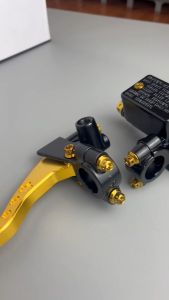 มือเบรค มือครัช สีทอง สีเงิน  สำหรับ Sonic  Dash Ls ใส่มอเตอร์ไซค์วิบาก Honda สลักใช้ตัวเดียวกับโซนิค