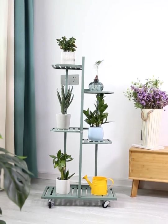 Rak Bunga / Rak Tanaman Besi / Rak Pot Bunga Multifungsi / Tempat ...