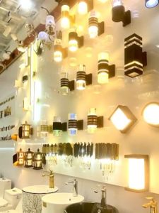 (RẺ VÔ ĐỐI)Đèn gắn tường chống nước hợp kim nhôm hình lập phương hắt 2 đầu - Bảo hành 12 tháng