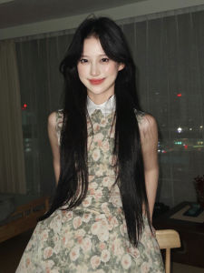 CHANGTONG | Vintage Pretty Printed Dress Small Size 26 Spring