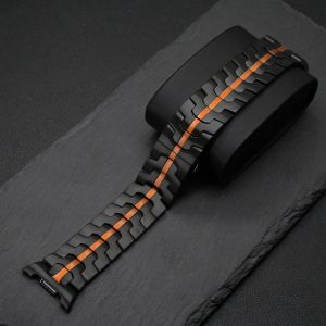 Luxury Stainless Steel Band For Samsung Galaxy Watch 8 Classic 46mm Metal Strap For Galaxy Watch 8 40mm 44mm Men Watchband