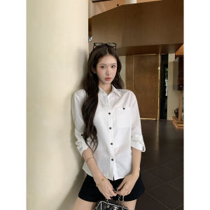 Elegant Luxury Slimming White Blouse