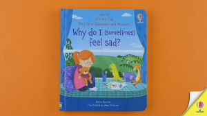 LILGLEE Usborne หนังสือสัมผัสและรู้สึก Why Do I Feel Sad? หนังสือป๊อปอัพและเปิดปิดสำหรับทารก หนังสือภาพภาษาอังกฤษสำหรับเด็ก เพื่อการเรียนรู้และความสนุกในการอ่าน