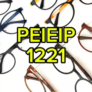 Kacamata Peiep 1221 ultem original Minus & Plus Lensa ANTI RADIASI UV & photocromic Hp Laptop Gadget Pria dan Wanita Korea Fashion Square