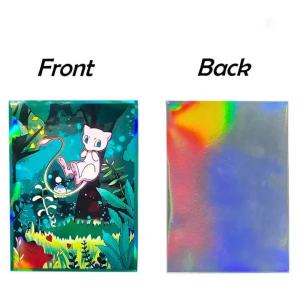 Takara Tomy | Pokemon Mew Cards Protector Sleeves PTCG High Quality Trading Card Cute Anime Broad Game Cover Kid Toy Gifts 60pcs 66x91mm