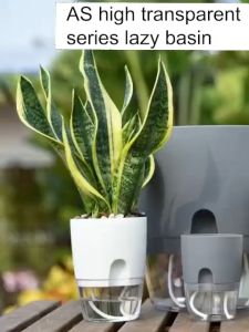Modern Automatic Water Absorbing Plant Pot Self Watering Pot Gardening Plants Pots Modern Planter Pot