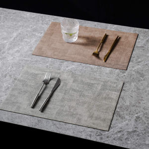 PU Leather Placemats Coasters Coaster for Pots Cups Dining Table Kitchen Table Mat Dining Placemat Trivet Place Mat