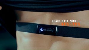 COOSPO H9Z Chest Heart Rate Monitor Strap Bluetooth 4.0 ANT+ HRM Sensor Waterproof For Garmin Wahoo Bike Computer