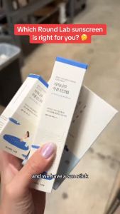 Round Lab Koleksi Krim Matahari / Birch Juice Moisturizing Sunscreen Tone Up Sunscreen SPF 50 PA++++ / facial korean skincare suncream sunblock toneup brightening soothing