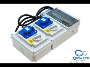 DAKO กล่องปลั๊กกระจายไฟ (DISTRIBUTION BOXES) 2P+E 16A 230V IP44 รุ่น A10MA01-4