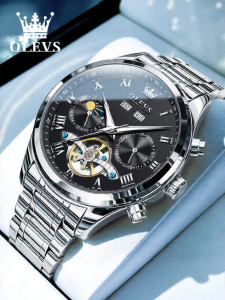 OLEVS | Đồng Hồ Nam Thời Trang Đa Chức Năng Chống Nước Tự Động Cơ