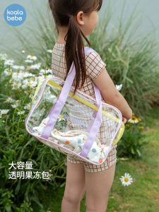 Túi Đựng Đồ Chơi Nước Dung Tích Lớn Trong Suốt Chống Thấm Nước Có Thể Cầm Tay Cho Trẻ Em Túi Đựng Đồ Đi Biển Túi Đựng Đồ Chơi