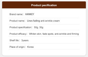 Retinol filler cream fades fine lines and improves skin texture