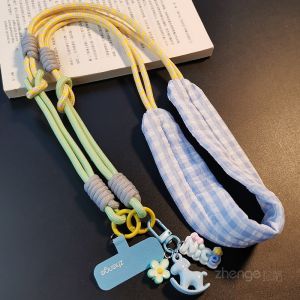 ZHENGEGE | Multifunctional Adjustable Long Phone Sling Shoulder and Neck Strap Colorful Braided Summer Outdoor Wear