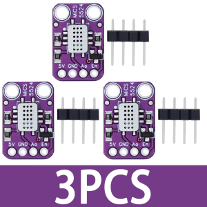MICS-5524 Air Quality Gas Sensor Module for Detection of Carbon Monoxide Hydrogen Methane and Ethanol (CO H₂ CH₄ C₂H₅OH)
