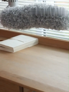 FH-C1309 Kemoceng Fleksibel Bisa Tekuk Alat Pembersih Debu Rumah / Kemoceng Bulu Microfiber Gagang