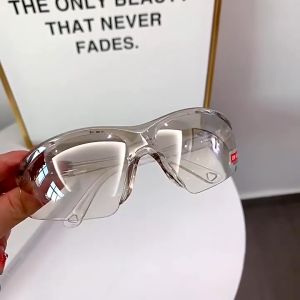 Kacamata Hitam Motor Pelindung Angin Korea Vintage Retro Fashion Wanita Pria