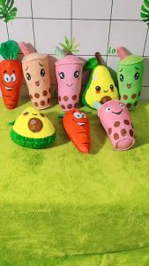 GẤU BÔNG BÁNH SNACK CÁ CHÉP BÁNH MÌ CÀ RỐT GẤU BÔNG ĐỒ CHƠI NHỒI BÔNG CHO BÉ ĐỒ CHƠI GIAO DỤC