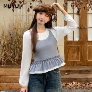 MUTU | Retro French Design Blouse