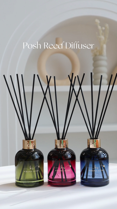 [KIRONA SCENT] Posh Pink Reed Diffuser 120ml | Aromatherapy Home ...