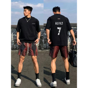 Áo Thun Cotton Nam Tay Ngắn in Họa Tiết Phong Cách Mỹ Mùa Hè Cổ Tròn Thường Ngày Thoáng Khí Thoải Mái Vải Cotton Nguyên Chất