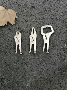 คีมล็อคขนาดเล็ก มินิ  (carbon steel mini vises) ชนิดปากกลม ปากแหลม