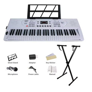 KAWES  Piano Keyboard Professional Electronic Organ 61 Keys Multifunctional Toy Pianos Beginners Music Instruments