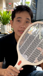 Vợt bắt muỗi Nanoco NMR103BE Nhựa ABS cao cấp sạc nhanh 2-4 giờ lưới bảo vệ 3 lớp - BNK