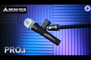 MICROTECH ไมโครโฟน PRO-I ไมค์ ร้องเพลง พูด สัมมนา แบบต่อ สาย มี กระเป๋า คอ Dynamic Vocal Microphone