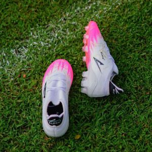 Sepatu Bola Alpha G Dewasa Putih Pink 38-43 ( Free Kaoskaki )
