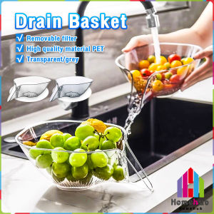Suomi Multifunctional Drain Basket Kitchen Vegetable Basin Creative Fruit Plate for Washing Vegetable