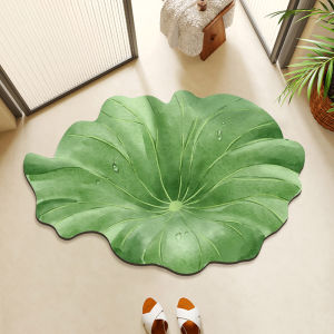 Water Absorbent Slip-Resistant Bathroom Doormat