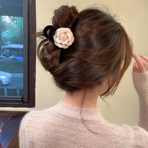 Maidu Jewelry Kẹp Tóc Hoa Trà Cho Nữ Kẹp Cá Mập Đầu Sau Chất Lượng Cao Mới Nhất