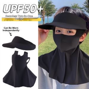 WAMEN | Sun Protection Hat Mask Neck Cover for Kids