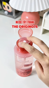 Nước tẩy trang The Originote tẩy trang dưỡng ẩm làm sạch sâu cho mọi loại da Hyalurose Micellar Water 300ml