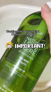 Babymommy👶Nature Love Mere Baby Feeding Bottle Cleanser Bubble Liquid Safe Wash Fruits Vegetables Pencuci Botol Susu