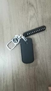 HD 1080P Mini Thumb Cam with Keychain Leather Cover Body Recorder Long Standby Memory Card Supported Non-WiFi Design